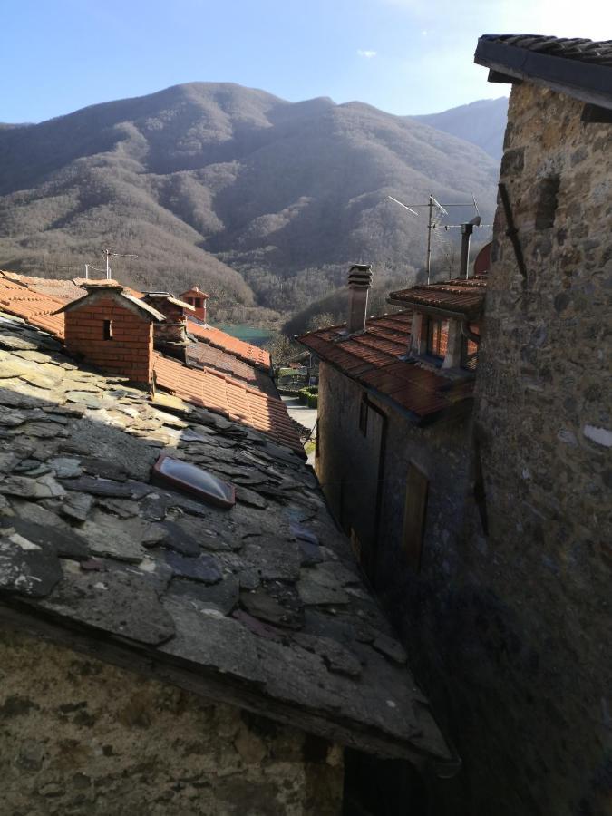 Casa Vacanze Al Colletto - Con Terrazza Panoramica In Centro Storico Vagli di Sotto Eksteriør billede